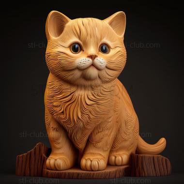 3D model st Munchkin cat (STL)